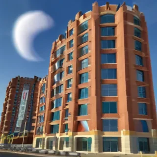 eclipse towers from gta but the building is brick